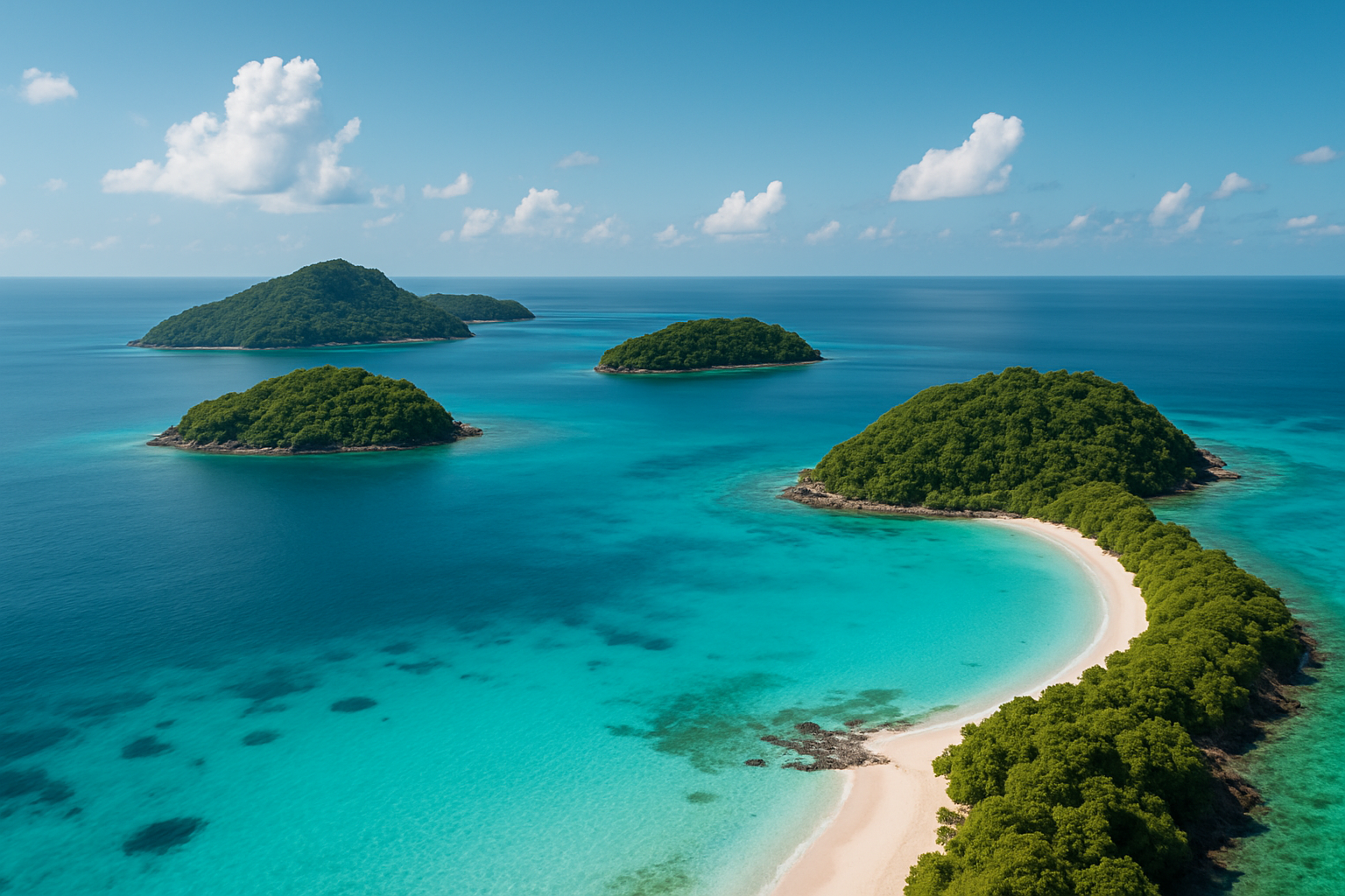 Inselhüpfen und Inselkombinationen